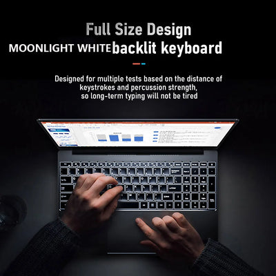 VortexGamingStore 16GB RAM 128GB SSD / Intel N5095A / Russian Federation 1000 computador Windows 10 11 Pro Office Notebook Pc Portable