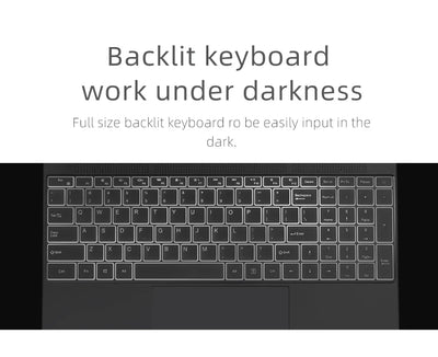 VortexGamingStore 16GB RAM 128GB SSD / Intel N5095A / Russian Federation 1000 computador Windows 10 11 Pro Office Notebook Pc Portable