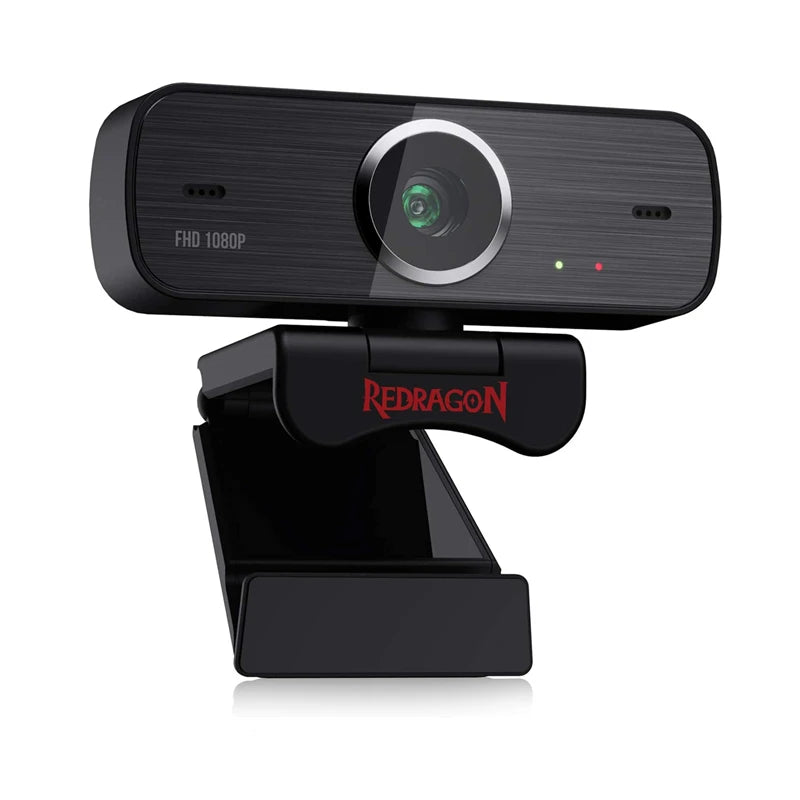 VortexGamingStore Black-1080P 1000 Microphone Computer Web Camera For Online Courses Video Conferencing Streaming