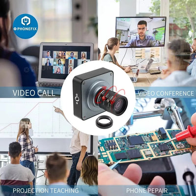 VortexGamingStore Camera 6-12mm Lens 1000 -Mount Camera Live Streaming Webcam