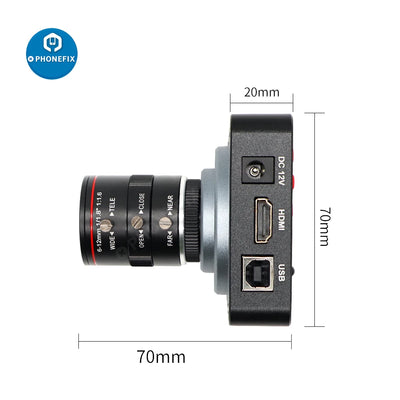 VortexGamingStore Camera 6-12mm Lens 1000 -Mount Camera Live Streaming Webcam